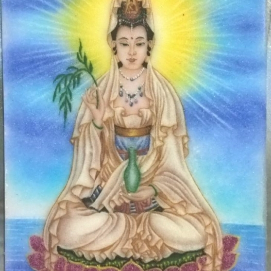 Tranh Đá Quý Truyền Thần - Linh Phật TG0065